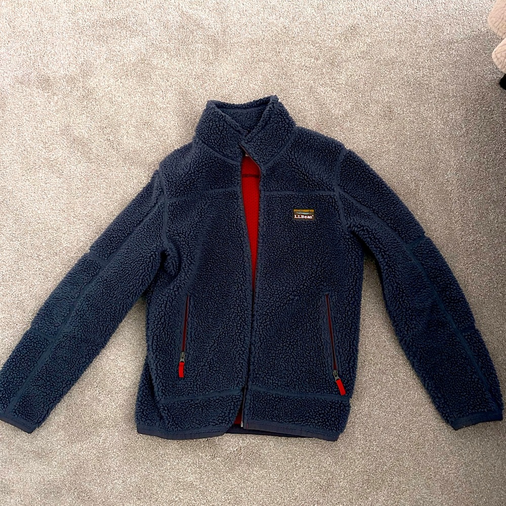Women’s LLBean Sherpa zip up